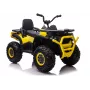 QUAD LOCK Electric Ride On Quad XMX607 bērniem ar LED gaismām MP3 - Dzeltens