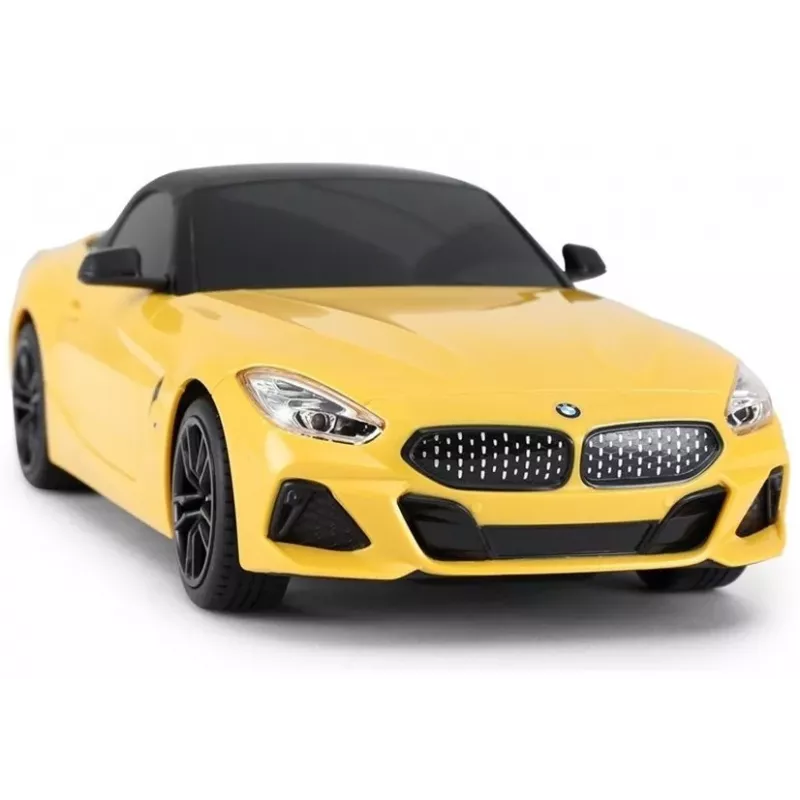 Vadāma automašīna R/C BMW Z4 Roadster Rastar 1:18 Dzeltena