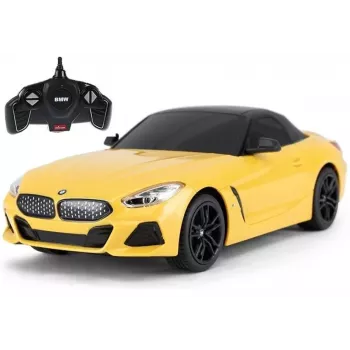 Vadāma automašīna R/C BMW Z4 Roadster Rastar 1:18 Dzeltena