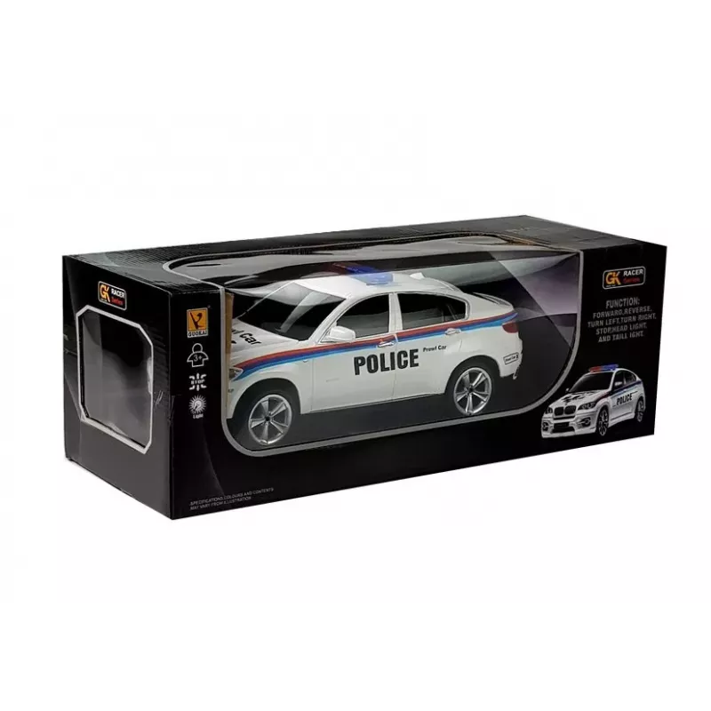 Vadāma automašīna Policijas kupeja R/C 4861 Lean Toys