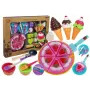 LEAN TOYS Saldumu, desertu, saldējuma, cepumu aksesuāru komplekts - Lomu spēles pārtikas komplekts
