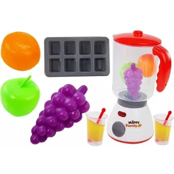 LEAN TOYS Augļu sulu blenderis maisītājs ar bateriju darbināms portatīvais personīgais blenderis 380ml Balts