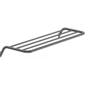 DEANTE Ribbed Shelf - Ledusskapja plaukts, balts, ar plastmasu pārklāts tērauds, 15 kg ietilpība