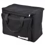 CASE4ME Pouch Bag 2 kustīgām galvām 44 x 30 x 30 cm Melns