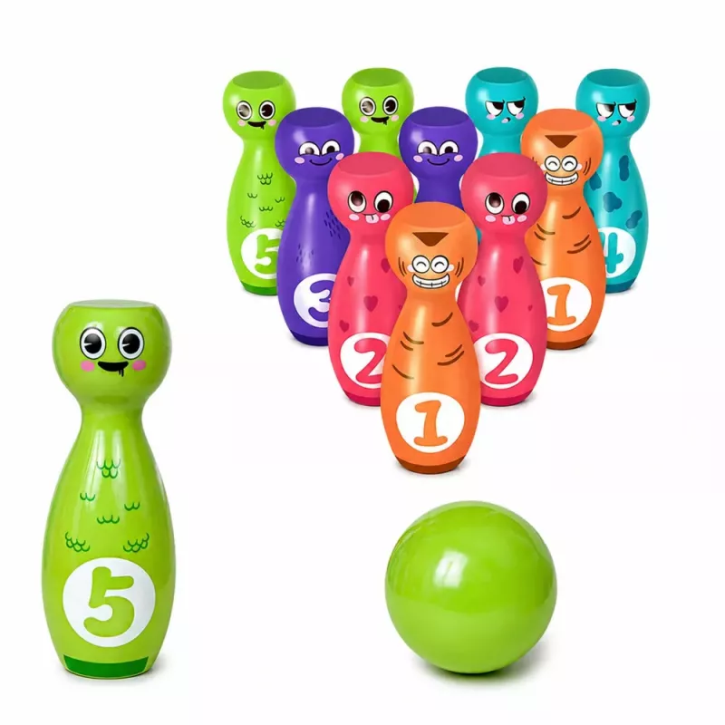 LEAN TOYS Bļošana ar smaidiņiem izglītojoša spēle bērniem prasmju sports 10 gab.