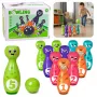 LEAN TOYS Bļošana ar smaidiņiem izglītojoša spēle bērniem prasmju sports 10 gab.