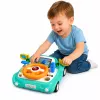 LEAN TOYS Interaktīvais paneļa braukšanas simulators ar gaismām un skaņām zils