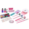LEAN TOYS Beauty Set kosmētikas soma bērniem, nagu aksesuāri, žāvētājs, 20 gab.