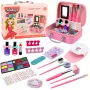 LEAN TOYS Beauty Set kosmētikas soma bērniem, nagu aksesuāri, žāvētājs, 20 gab.