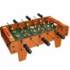 LEAN TOYS Galda futbols Arcade spēle Mini koka spēļu galds 50x25 cm