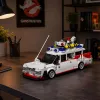 LEAN TOYS Būvbloķi Autobuss Ghost Bus Balts 631 gab.