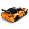 LEAN TOYS RC Car Remote Controlled Construction Blocks Orange 545 pcs.