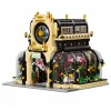 LEAN TOYS Būvbloķi Botāniskais dārzs Orangerija ar LED apgaismojumu 2147 gabali