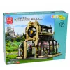 LEAN TOYS Būvbloķi Botāniskais dārzs Orangerija ar LED apgaismojumu 2147 gabali