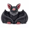 LEAN TOYS Plush Toy Bat with Foldable Wings Gray 57 cm
