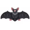LEAN TOYS Plush Toy Bat with Foldable Wings Gray 57 cm