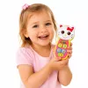LEAN TOYS Interaktīvais mazuļu telefons Kaķēns Spogulis Grabulis Gaismas Skaņa