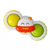 LEAN TOYS Sensoriskie vērpēji ar piesūcekni Pop-It Krāsaini 3 gab.
