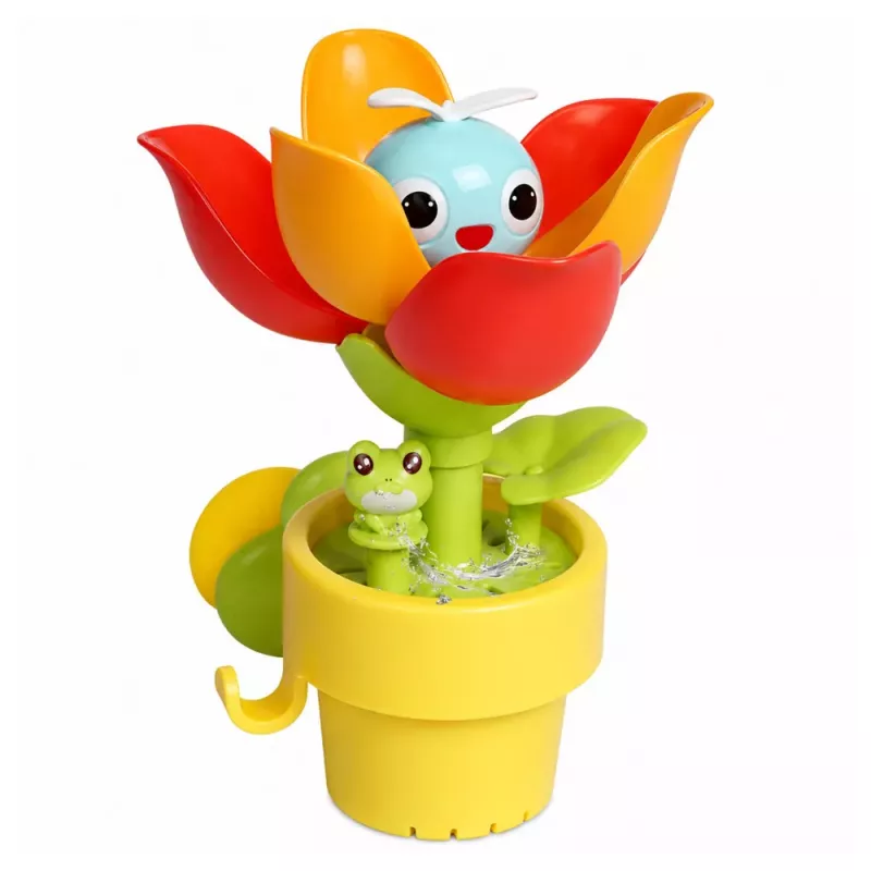 LEAN TOYS Vannas rotaļlieta Tulpju puķupods Laistīšanas kanna Ūdens strūklaka