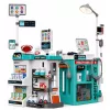 LEAN TOYS Lielais medicīnas komplekts ar medicīnas galdu, ārsta gaismām, skaņām un aksesuāriem, 77 daļas