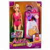 LEAN TOYS Anlily Doll in Swimsuit, Beach Bag, and Accessories Set