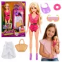 LEAN TOYS Anlily Doll in Swimsuit, Beach Bag, and Accessories Set