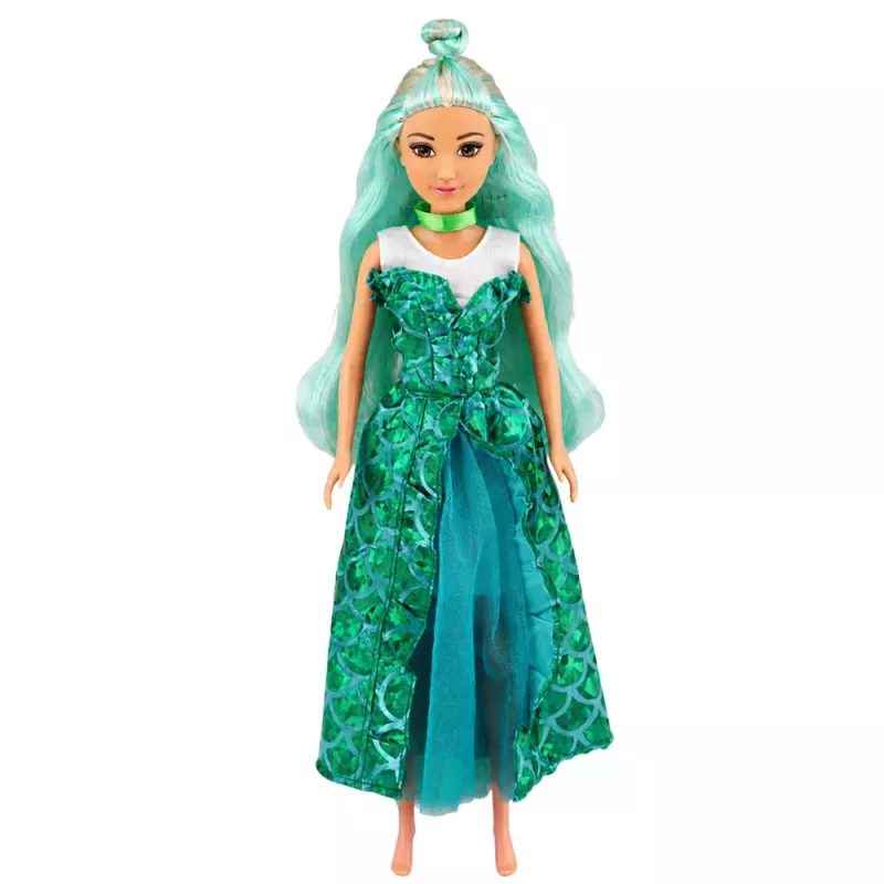 LEAN TOYS Anlily Dīvainā lelle ar fantāzijas kostīmiem, kleitām, aksesuāriem, apaviem