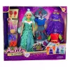 LEAN TOYS Anlily Dīvainā lelle ar fantāzijas kostīmiem, kleitām, aksesuāriem, apaviem
