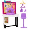 LEAN TOYS Anlily Doll Dressmaker Fashion Designer Sewing Machine Furniture Accessories