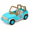 LEAN TOYS Bezceļu transportlīdzeklis ar kempera skaņām Zils Tūristu komplekts