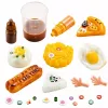 LEAN TOYS Creative Arts and Crafts Kit: DIY Squishy Decorative Breakfast Food