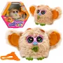 LEAN TOYS Genie Pets Interaktīvs radījums ar gaismām un skaņām Piekariņš Bēšs