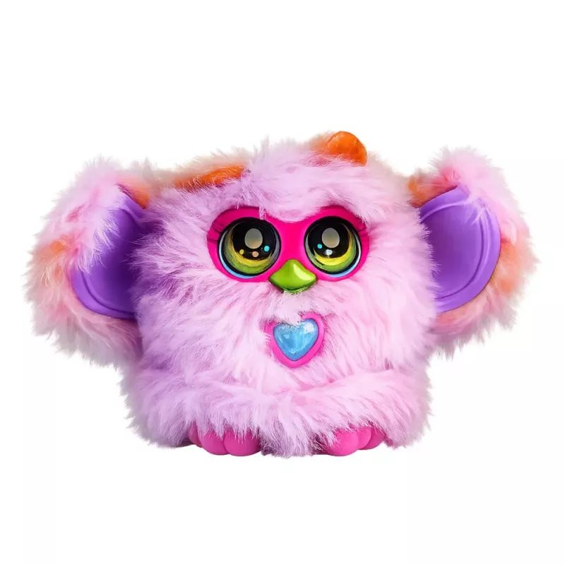 LEAN TOYS Genie Pets Interactive Creature Lights Sound Pendant Purple