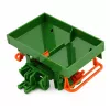 LEAN TOYS Lauksaimniecības komplekts Traktors ar siena ķērāju Lauksaimniecības piekabe Siens 1:24