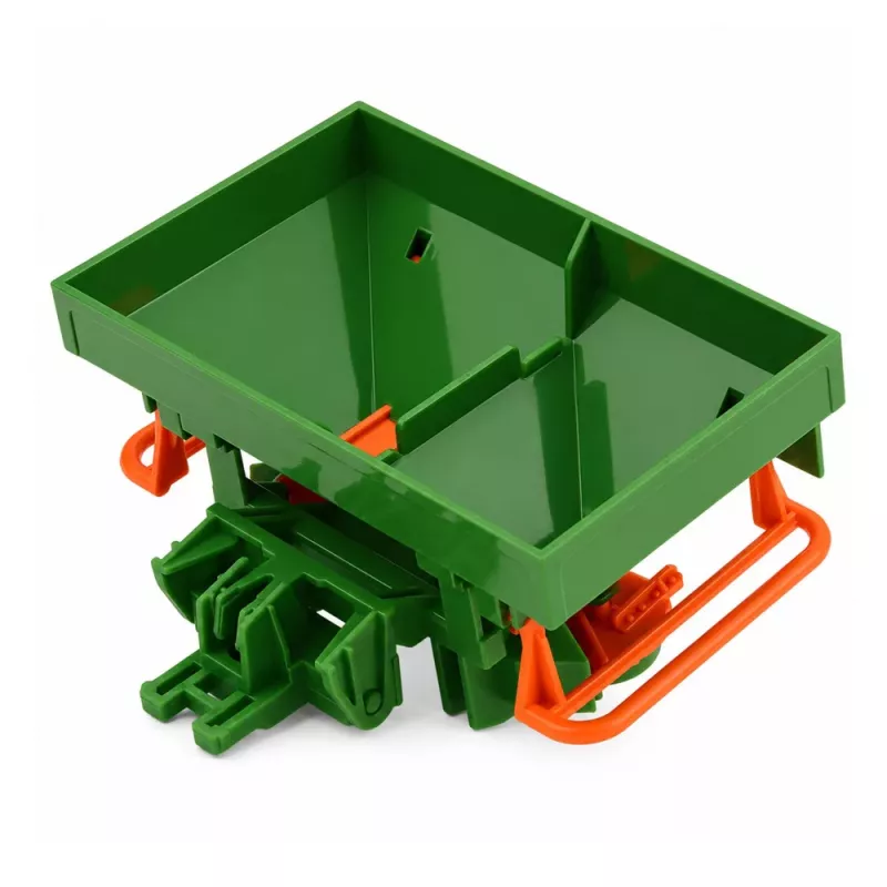 LEAN TOYS Lauksaimniecības komplekts Traktors ar siena ķērāju Lauksaimniecības piekabe Siens 1:24