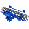 LEAN TOYS Lauksaimniecības traktors ar veltni Zaļš 1:24