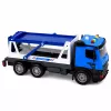 LEAN TOYS Policijas evakuators ar patruļas auto komplekts Gaismas Skaņas Zils