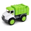 LEAN TOYS Atkritumu vedējs un evakuators ar gaismām un skaņām, zaļš