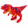 LEAN TOYS Bezceļu transportlīdzeklis ar T-Rex dinozauru, gaismām, skaņām, atveramām durvīm