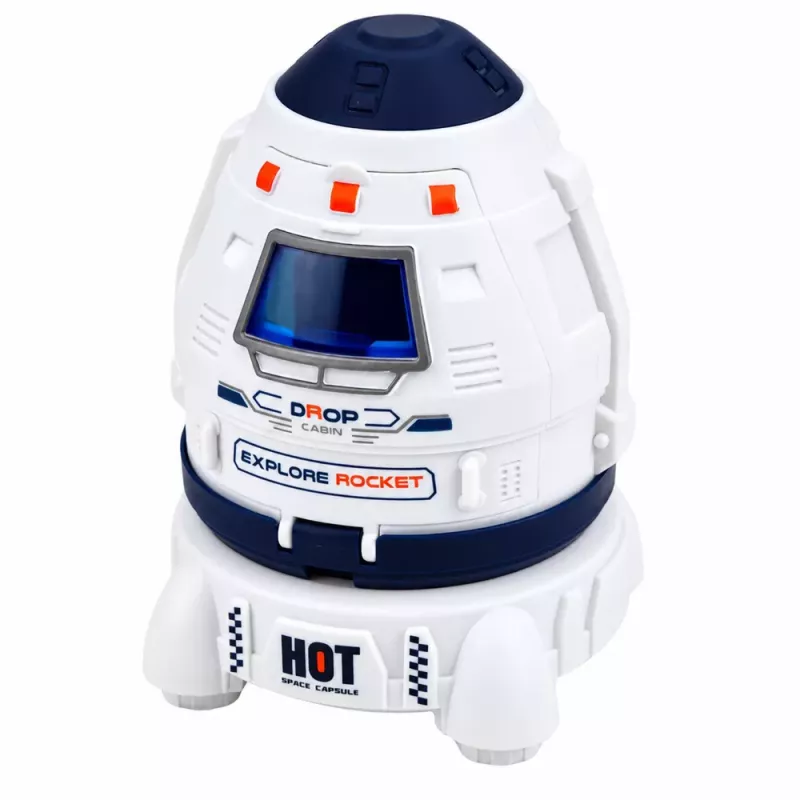 LEAN TOYS Kosmosa kuģa satelīta kapsulas komunikācijas antenas astronauta komplekts