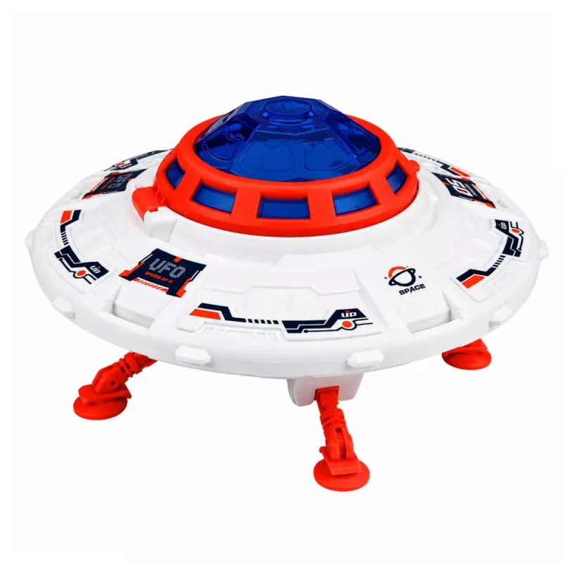 LEAN TOYS Spaceship UFO Rocket Shuttle Alien Cosmonaut Antenna Set