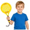 LEAN TOYS Sporta komplekts pludmales tenisam, dārza tenisam, raketēm, putuplasta bumbai