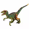 LEAN TOYS Velociraptor Dinozaurs Figūra ar Kustīgām Ekstremitātēm un Skaņām