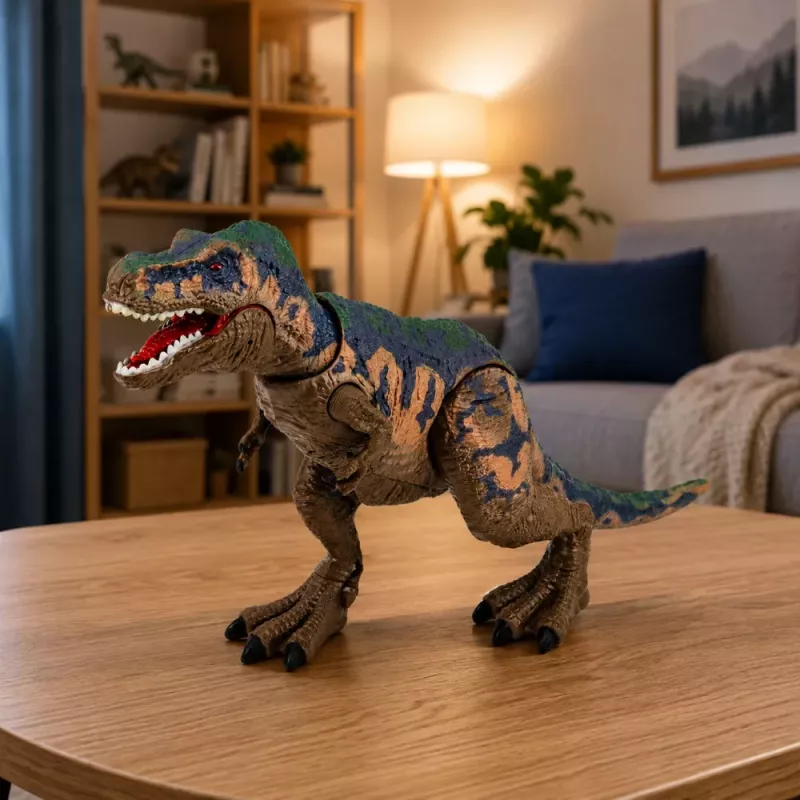 LEAN TOYS T-Rex Dinozaurs Figūra Tyrannosaurus Rex Reālistiskas Kustīgas Ekstremitātes Skaņa
