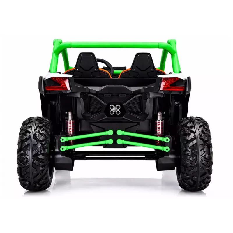 LEAN CARS akumulatora bagijs 4x4 KKL-808 24V, zaļš