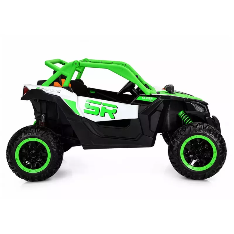 LEAN CARS akumulatora bagijs 4x4 KKL-808 24V, zaļš