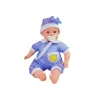 LEAN TOYS Leļļu mazulis 45 cm Zils apģērbs