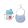 LEAN TOYS Leļļu mazulis 45 cm Zils apģērbs