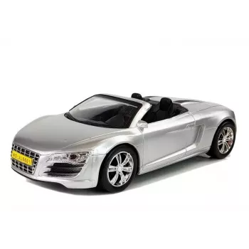 LEAN TOYS Rotaļu auto Kabriolets Sudraba 1:18