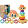 LEAN TOYS Izglītojošā pērtiķu piramīda ar skaņām, mācāmies skaitļus